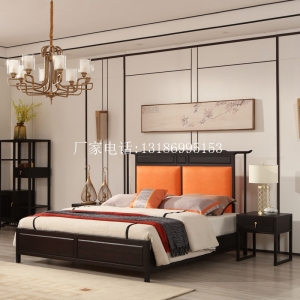 新中式床組合--8220